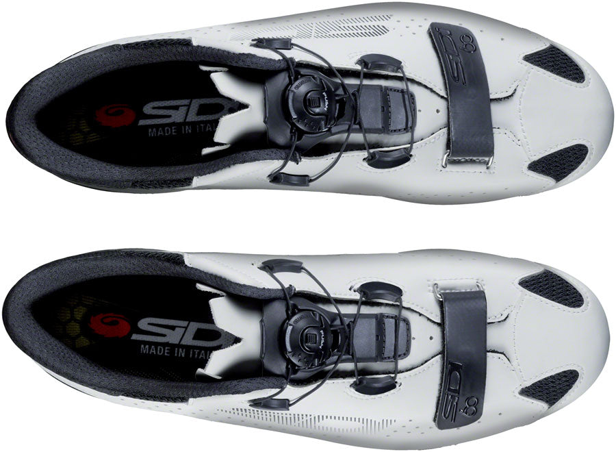 Sidi Sixty Road Shoes - Mens Black/White 40-Goodwynn&#39;sGoodwynn&#39;s