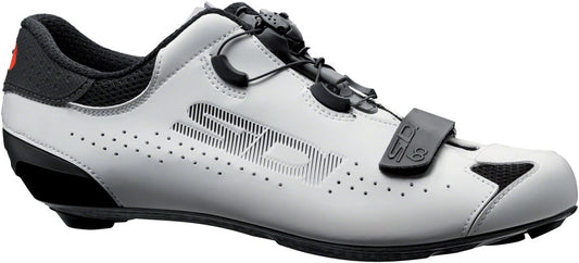 Sidi Sixty Road Shoes - Mens Black/White 42-Goodwynn's