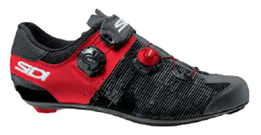 Sidi Genius 10 Road Shoes - Mens Anthracite Red 46