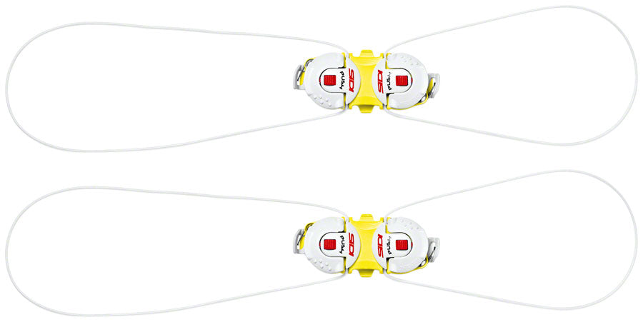 Sidi Tecno-3 Push Double System Pair - Yellow/White-Goodwynn&#39;sGoodwynn&#39;s