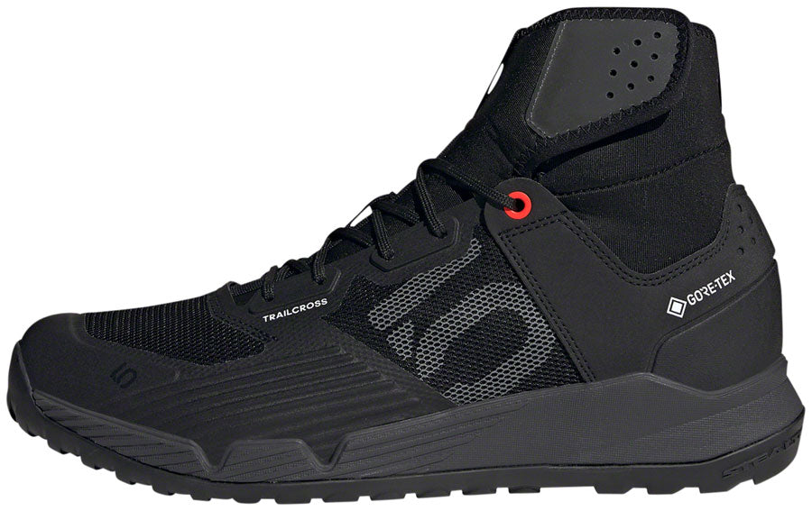 Five Ten Trailcross GTX Flat Shoes - Mens Core BLK / DGH Solid Gray / FTWR White 14-Goodwynn&#39;sGoodwynn&#39;s