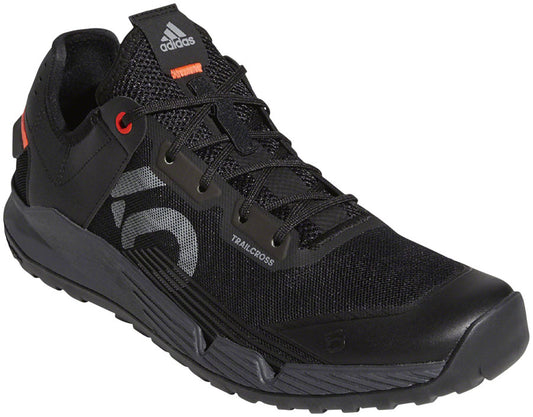 Five Ten Trailcross LT Flat Shoes - Mens Core BLK / Gray Two / Solar Red 12.5-Goodwynn's