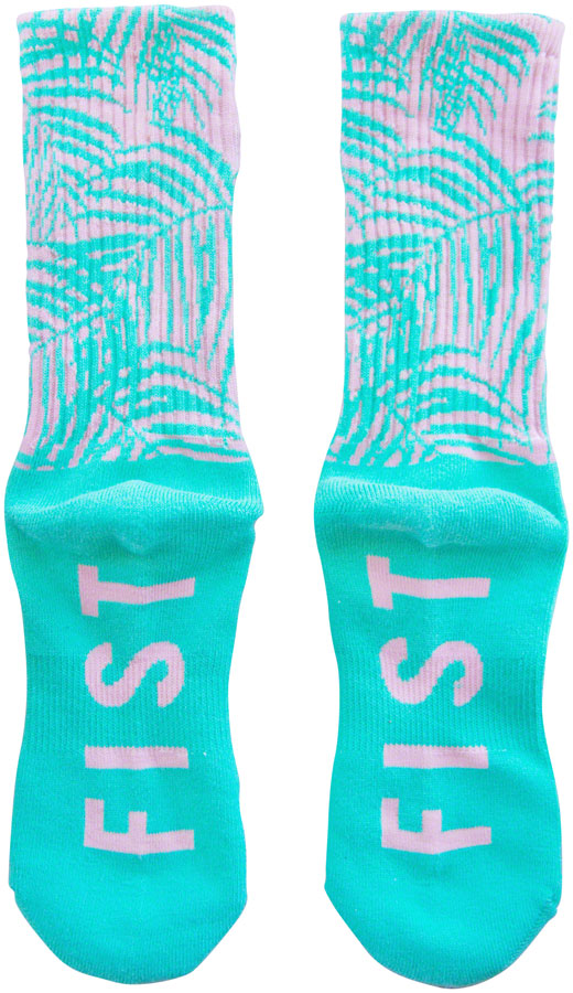 Fist Handwear The Palm Crew Sock - Green/Pink Large-Goodwynn&#39;sGoodwynn&#39;s