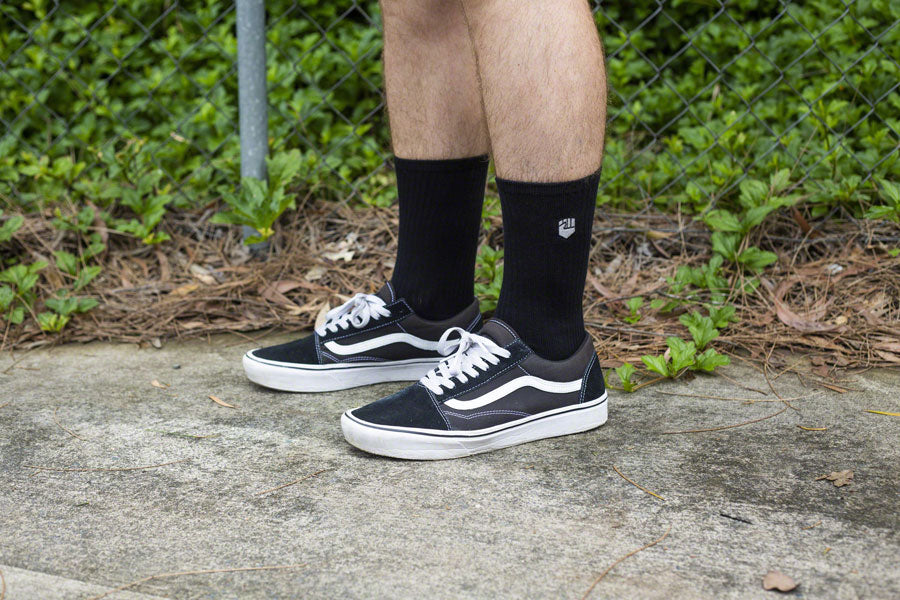 Fist Handwear Black Crew Sock - Black Medium-Goodwynn&#39;sGoodwynn&#39;s