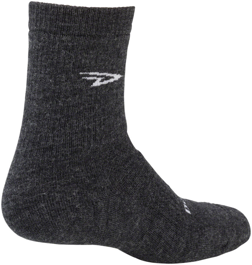 DeFeet Woolie Boolie 4 Socks Charcoal S Pair-Goodwynn&#39;sGoodwynn&#39;s