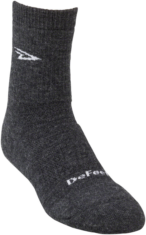 DeFeet Woolie Boolie 4 Socks Charcoal S Pair-Goodwynn&#39;sGoodwynn&#39;s