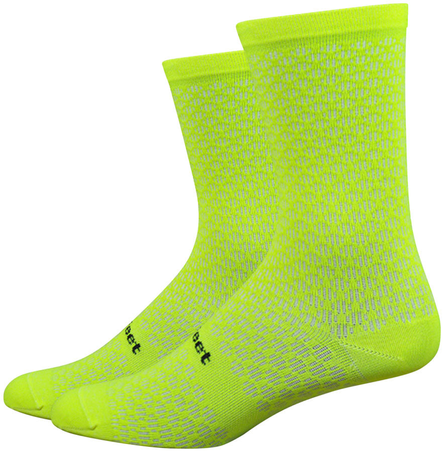 DeFeet Evo 6" Mont Ventoux Socks Hi-Vis Yellow M-Goodwynn&#39;sGoodwynn&#39;s