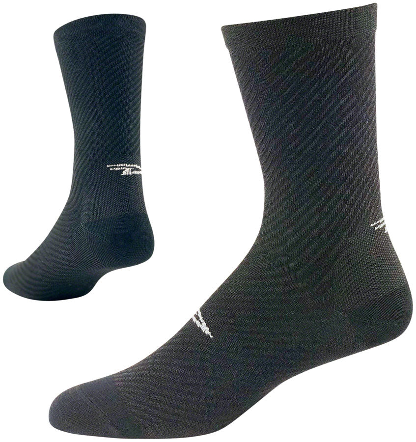 DeFeet Evo Carbon 6" Socks 7-9 Carbon