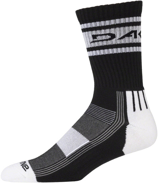 Dakine Step Up Socks - Black/White Small/Medium-Goodwynn's