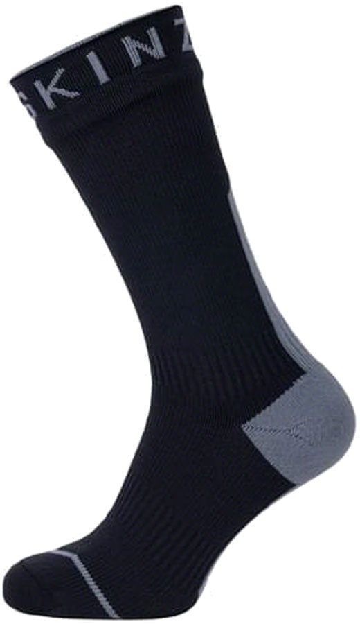 SealSkinz Briston Waterproof Mid Socks - Black/Gray Medium-Goodwynn&#39;sGoodwynn&#39;s