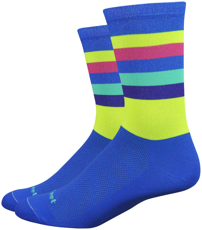 DeFeet Aireator 6" Maverick Socks 7-9 Blue-Goodwynn&#39;sGoodwynn&#39;s