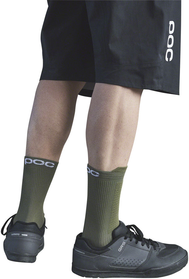 POC Lithe MTB Socks - Green Small