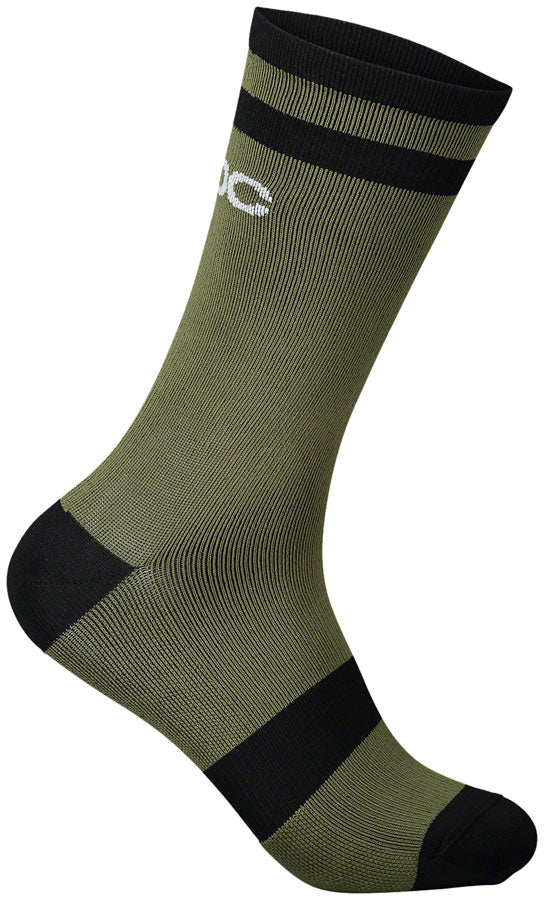 POC Lure MTB Socks - Green/Black Medium