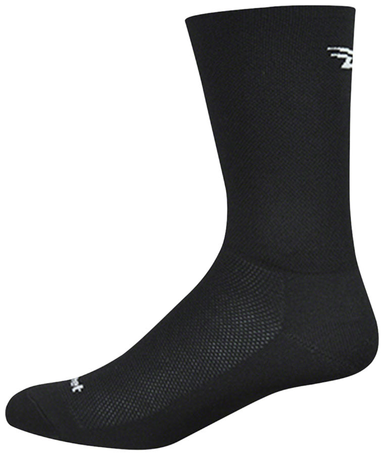 DeFeet Aireator 6" D-Logo Socks 7-9 Black