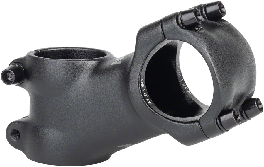 MSW 25 Stem - 60mm 31.8 Clamp +/-25 1-1/8" Aluminum Black