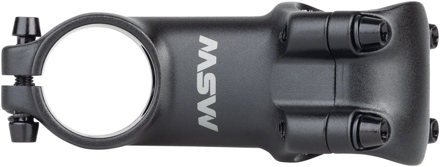 MSW 25 Stem - 70mm 31.8 Clamp +/-25 1-1/8" Aluminum Black