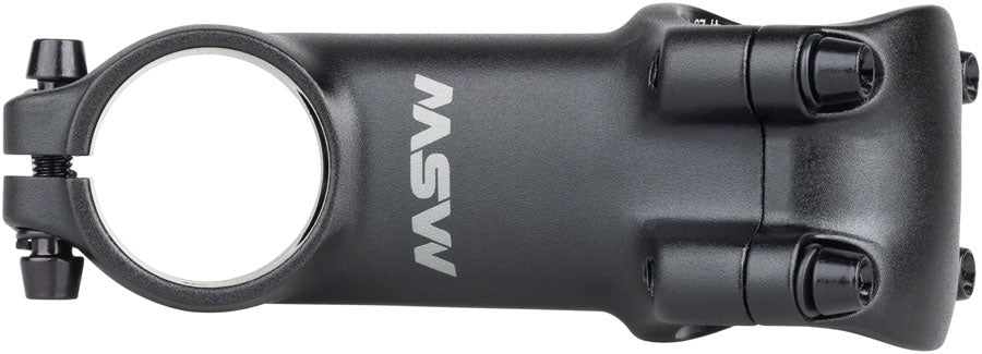 MSW 25 Stem - 80mm 31.8 Clamp +/-25 1-1/8" Aluminum Black-Goodwynn&#39;sGoodwynn&#39;s