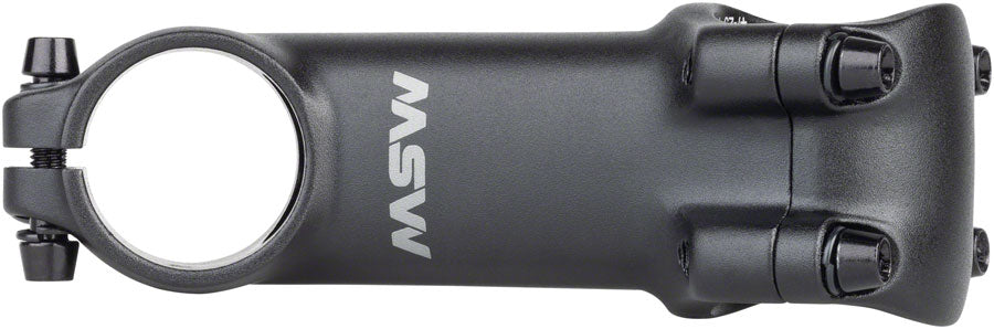 MSW 25 Stem - 90mm 31.8 Clamp +/-25 1-1/8" Aluminum Black-Goodwynn&#39;sGoodwynn&#39;s