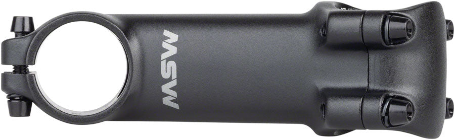 MSW 25 Stem - 100mm 31.8 Clamp +/-25 1-1/8" Aluminum Black-Goodwynn&#39;sGoodwynn&#39;s