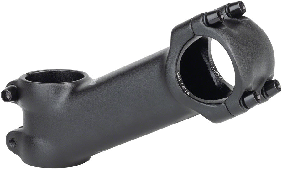 MSW 25 Stem - 100mm 31.8 Clamp +/-25 1-1/8" Aluminum Black-Goodwynn&#39;sGoodwynn&#39;s