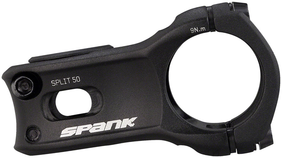 Spank SPLIT 35  Stem - 50mm 35mm Clamp 0 Degree 1-1/8" Black-Goodwynn&#39;sGoodwynn&#39;s