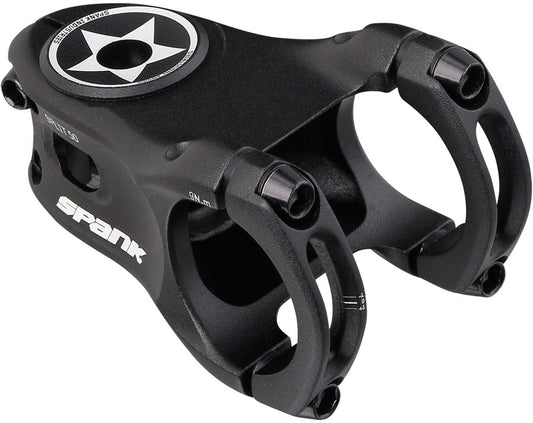 Spank SPLIT 35  Stem - 50mm 35mm Clamp 0 Degree 1-1/8" Black-Goodwynn's