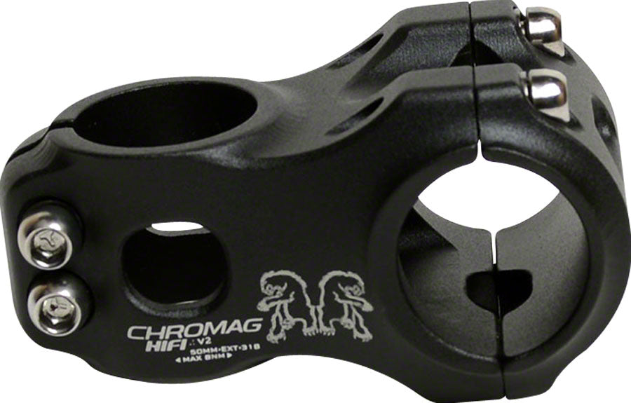 Chromag HiFi V2 Stem (31.8) 0d x 50mm - Black-Goodwynn&#39;sGoodwynn&#39;s