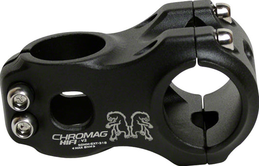 Chromag HiFi V2 Stem (31.8) 0d x 50mm - Black-Goodwynn's