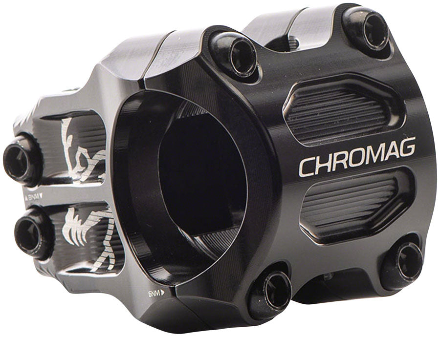 Chromag RIZA Stem (35) 0d x 38mm - Black-Goodwynn&#39;sGoodwynn&#39;s