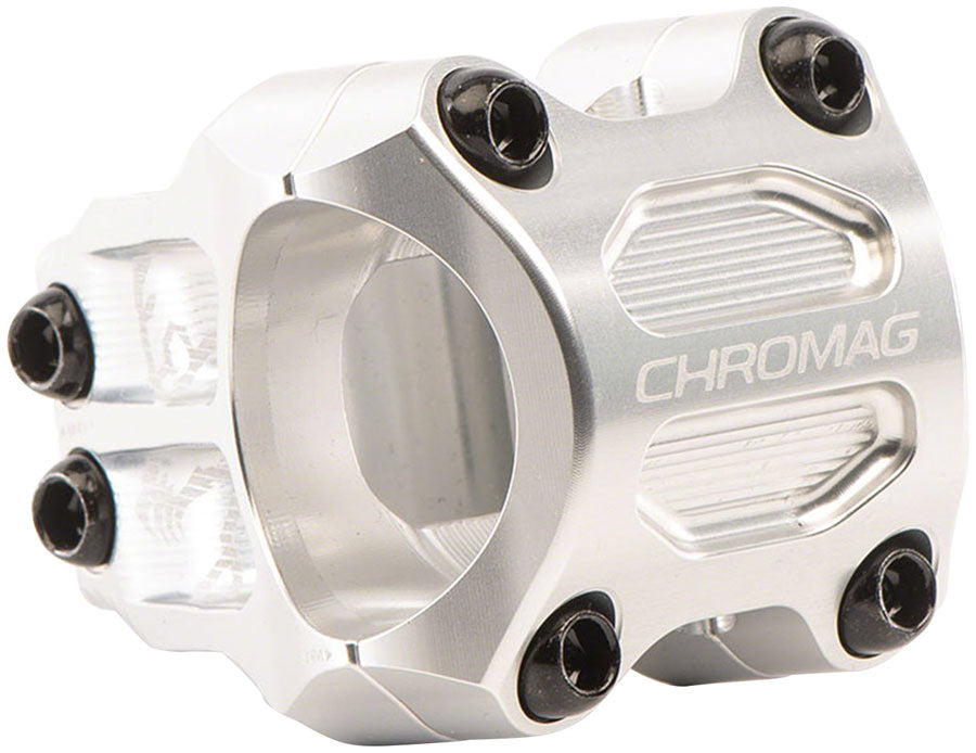 Chromag RIZA Stem (35) 0d x 38mm - Silver-Goodwynn&#39;sGoodwynn&#39;s