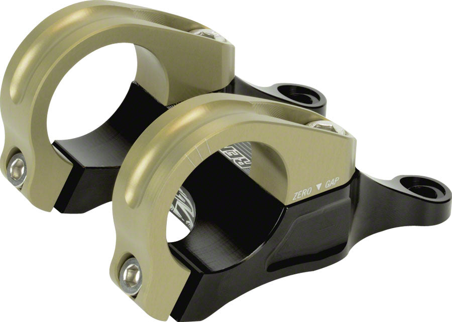 Renthal Integra II Stem - 45mm 31.8 Clamp +/-0 Direct Mount Aluminum BLK/Gold