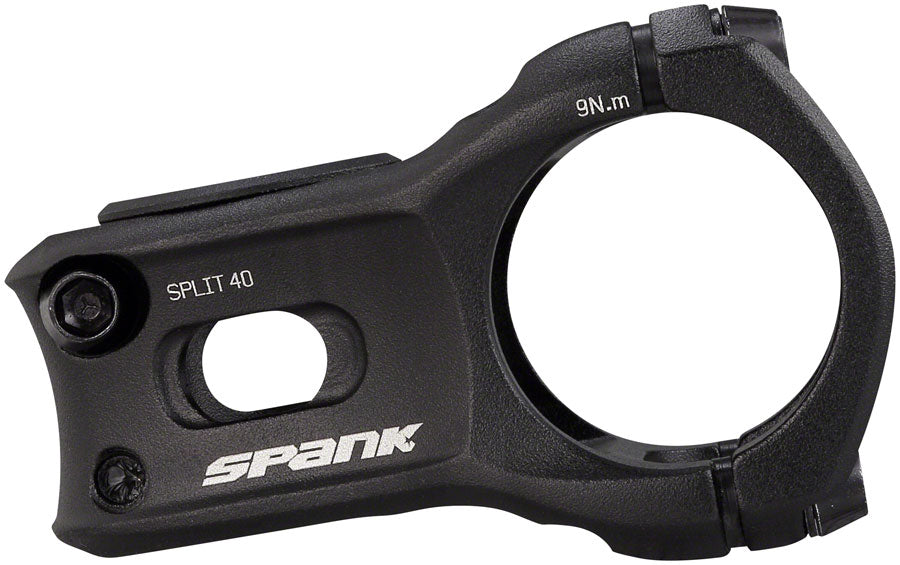 Spank Split 35 Stem - 40mm 35 Clamp +/-0 1 1/8" Aluminum Black-Goodwynn&#39;sGoodwynn&#39;s