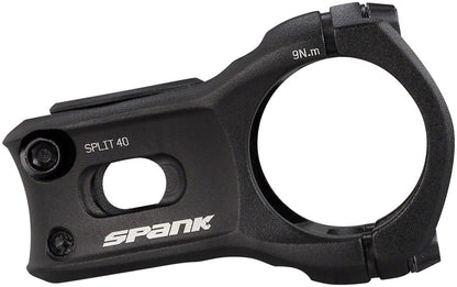 Spank Split 35 Stem - 40mm 35 Clamp +/-0 1 1/8" Aluminum Black