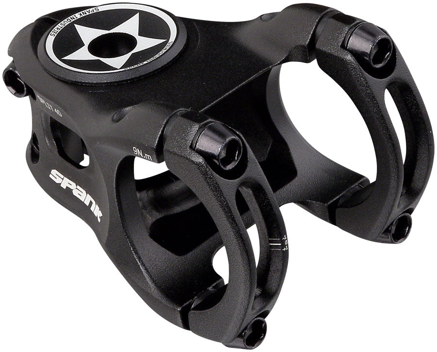 Spank Split 35 Stem - 40mm 35 Clamp +/-0 1 1/8" Aluminum Black