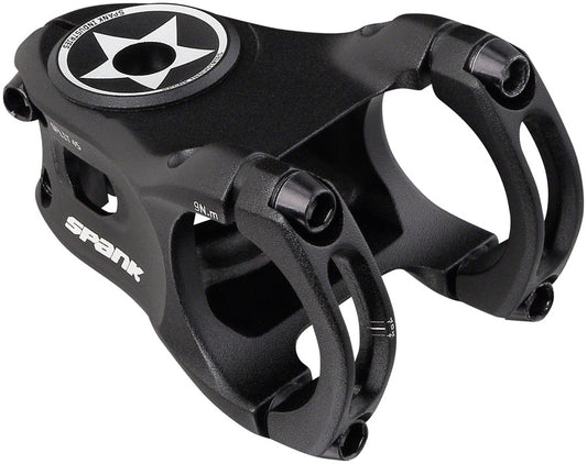 Spank Split 35 Stem - 45mm 35 Clamp +/-0 1 1/8" Aluminum Black-Goodwynn's