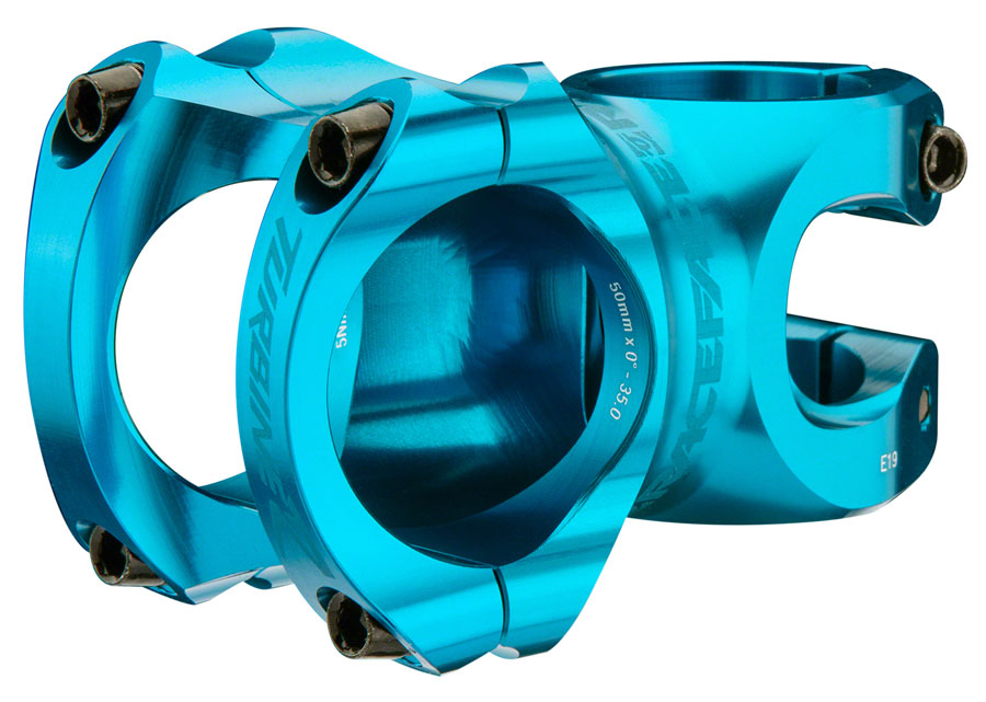 RaceFace Turbine R 35 Stem - 32mm 35mm Clamp +/-0 1 1/8" Turquoise-Goodwynn&#39;sGoodwynn&#39;s