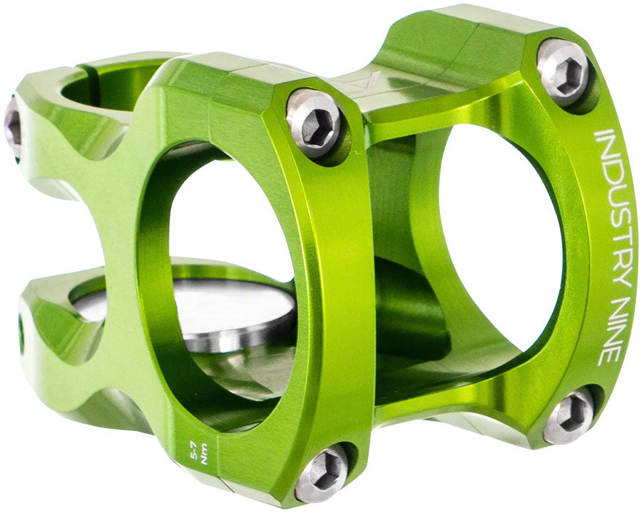 Industry Nine A35 Stem - 40mm 35 Clamp +/-8 1 1/8" Aluminum Lime-Goodwynn&#39;sGoodwynn&#39;s