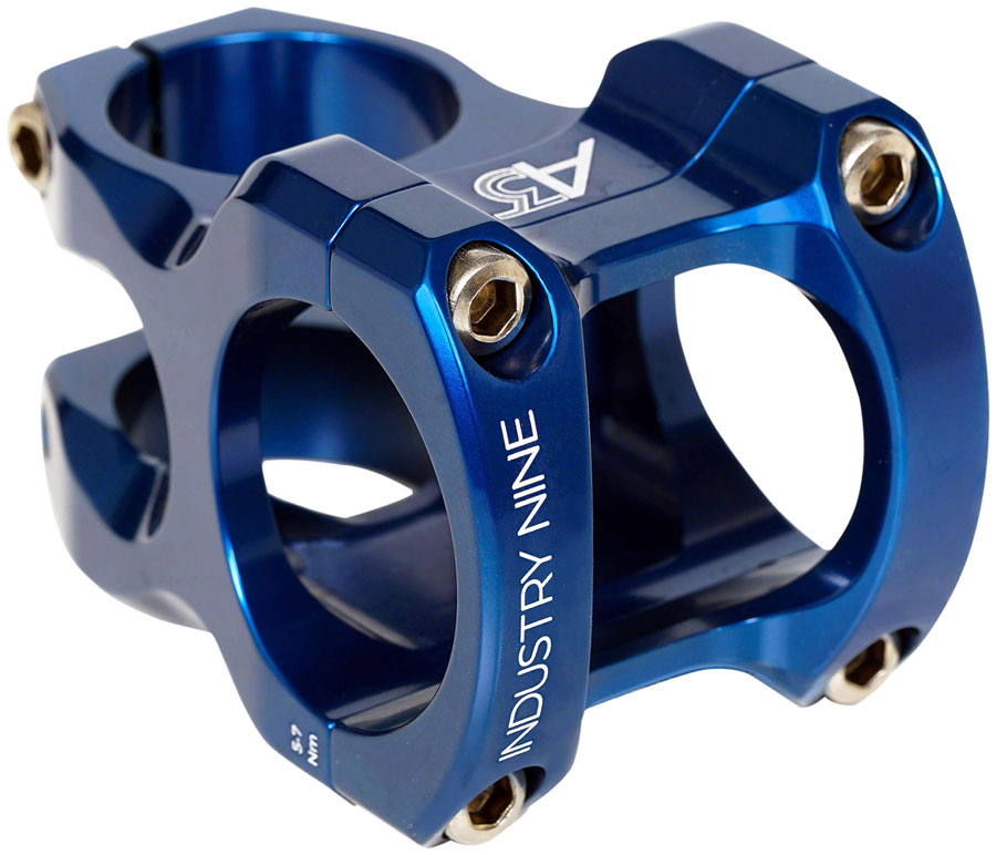 Industry Nine A318 Stem - 40mm 31.8mm Clamp +/-4.4 1 1/8" Aluminum Blue-Goodwynn&#39;sGoodwynn&#39;s