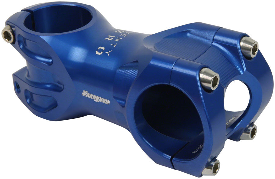 Hope XC Stem - 70mm 31.8 Clamp +/-0 1 1/8" Blue-Goodwynn&#39;sGoodwynn&#39;s