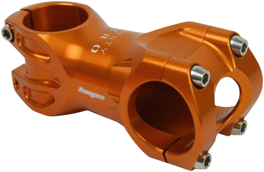 Hope XC Stem - 70mm 31.8 Clamp +/-0 1 1/8" Orange-Goodwynn&#39;sGoodwynn&#39;s