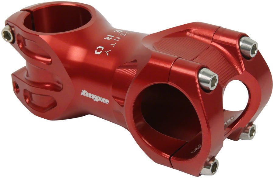 Hope XC Stem - 70mm 31.8 Clamp +/-0 1 1/8" Red-Goodwynn&#39;sGoodwynn&#39;s