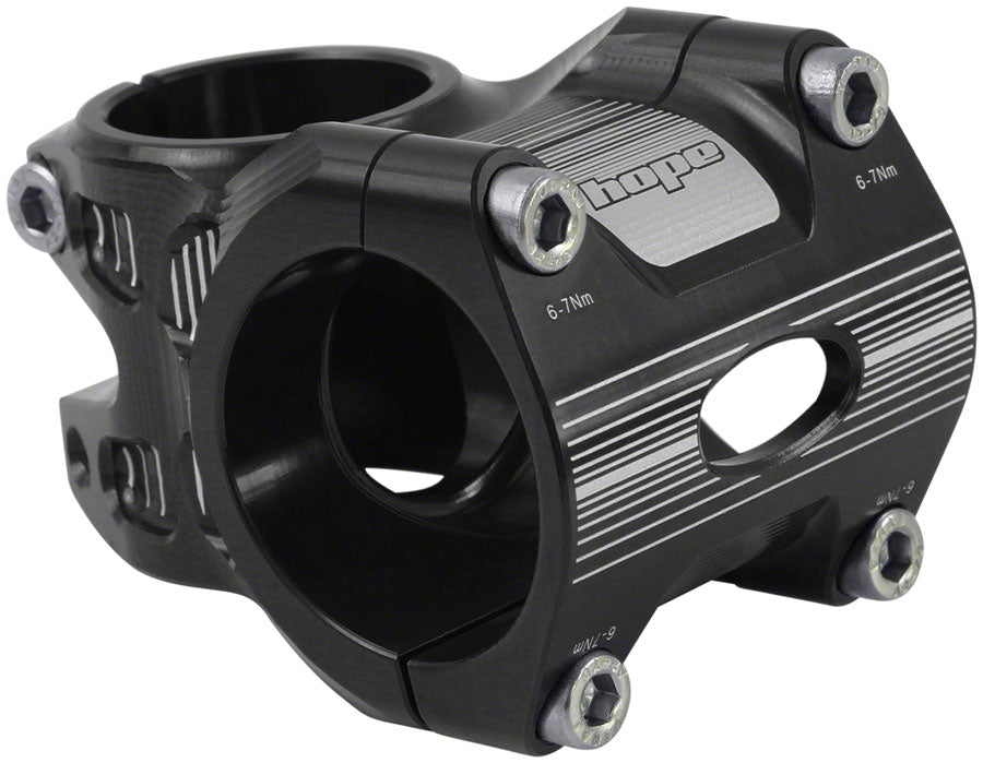 Hope AM/Freeride Stem - 35mm 35 Clamp +/-0 1 1/8" Aluminum Black-Goodwynn&#39;sGoodwynn&#39;s