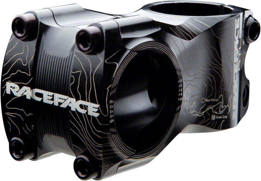 RaceFace Atlas Stem - 50mm 31.8 Clamp +/-0 1 1/8" Aluminum Black-Goodwynn&#39;sGoodwynn&#39;s