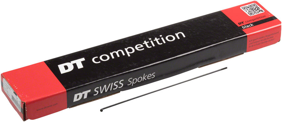 DT Swiss Competition Spoke: 2.0/1.8/2.0mm 248mm J-bend Black Box of 100-Goodwynn&#39;sGoodwynn&#39;s