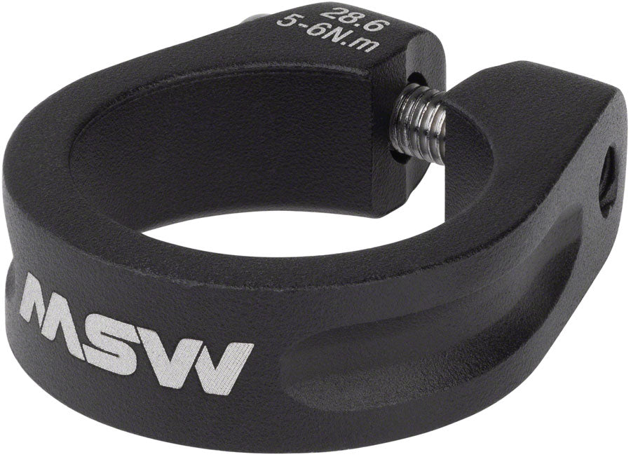 MSW Seatpost Clamp - 28.6mm Black-Goodwynn&#39;sGoodwynn&#39;s