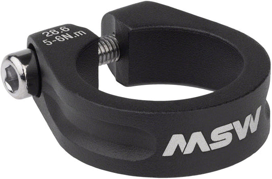 MSW Seatpost Clamp - 28.6mm Black-Goodwynn's