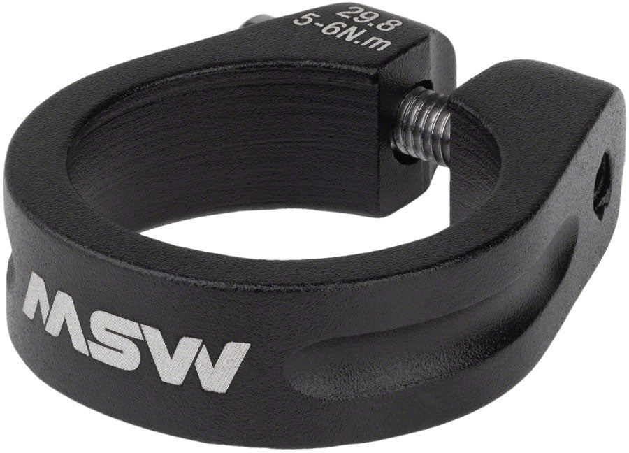 MSW Seatpost Clamp - 29.8mm Black-Goodwynn&#39;sGoodwynn&#39;s