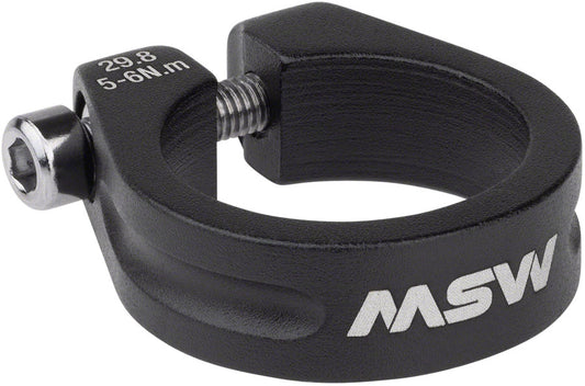 MSW Seatpost Clamp - 29.8mm Black-Goodwynn's