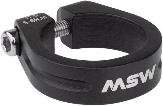 MSW Seatpost Clamp - 31.8mm Black-Goodwynn's