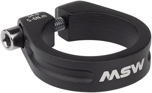 MSW Seatpost Clamp - 34.9mm Black-Goodwynn's